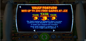 cash bandits 3 bonus